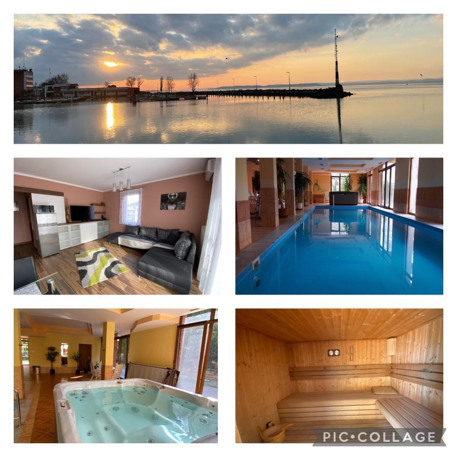 Ferienwohnung Dorina wellness Siófok Exterior foto