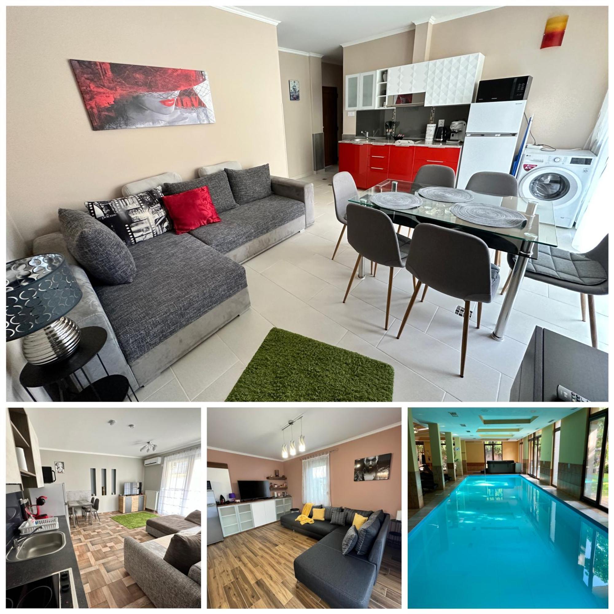 Ferienwohnung Dorina wellness Siófok Exterior foto